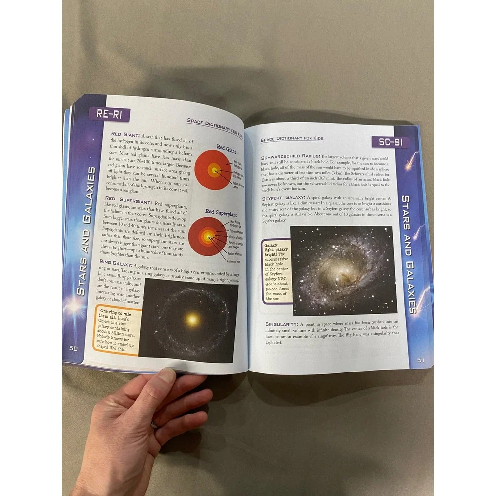 Space Dictionary For Kids &‎ Arrow Book of Space Planets Stars Homeschool